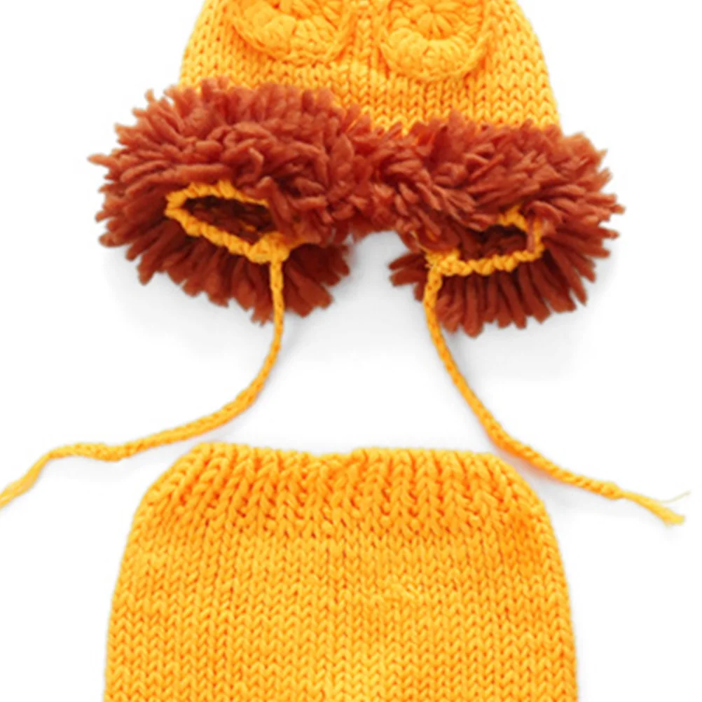 

Hat Newborn Photo Props Outfit Photoshoot Costume Photography Clothes Yarn