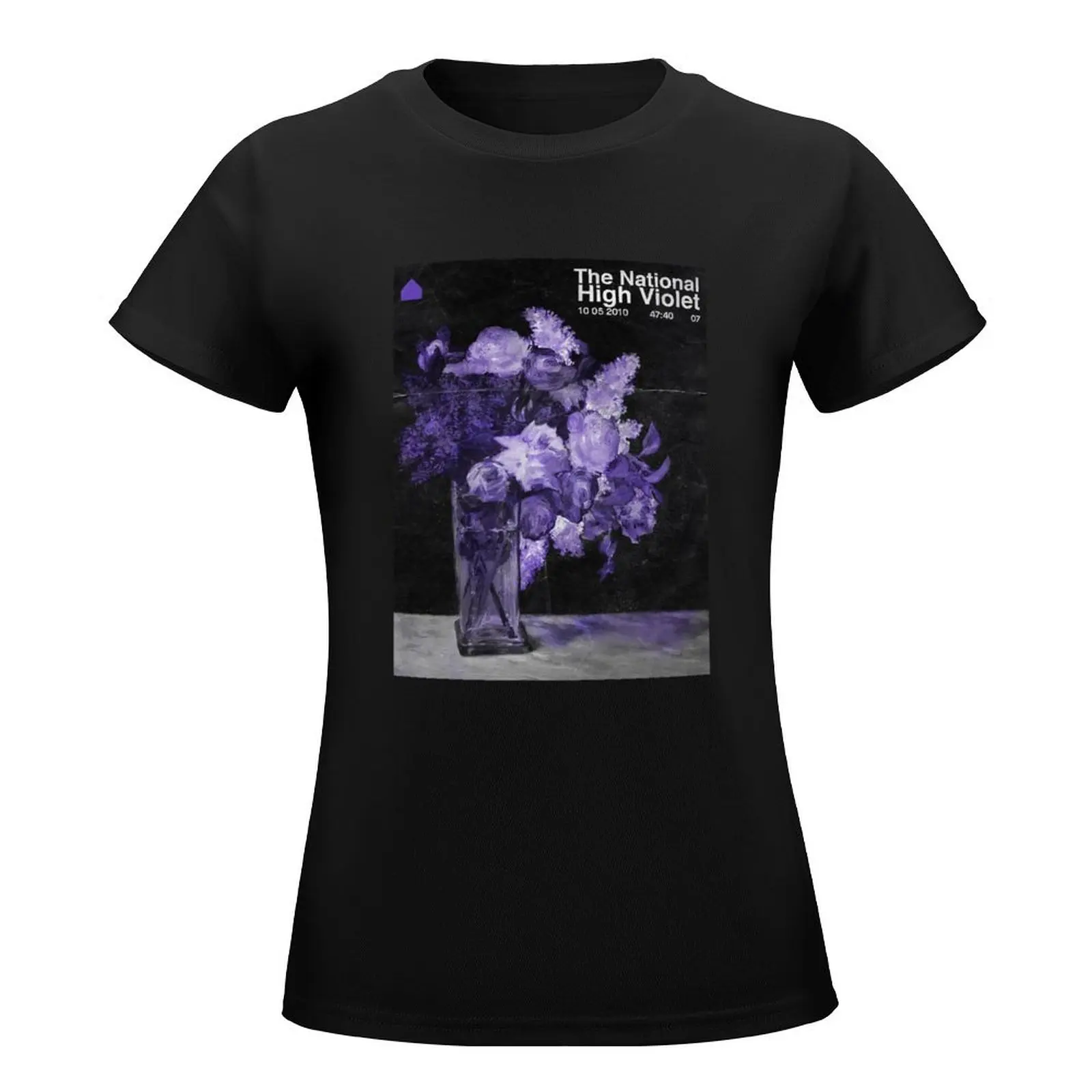 The National - High Violet T-Shirt tees cute clothes summer top funny t-shirts for Women cotton