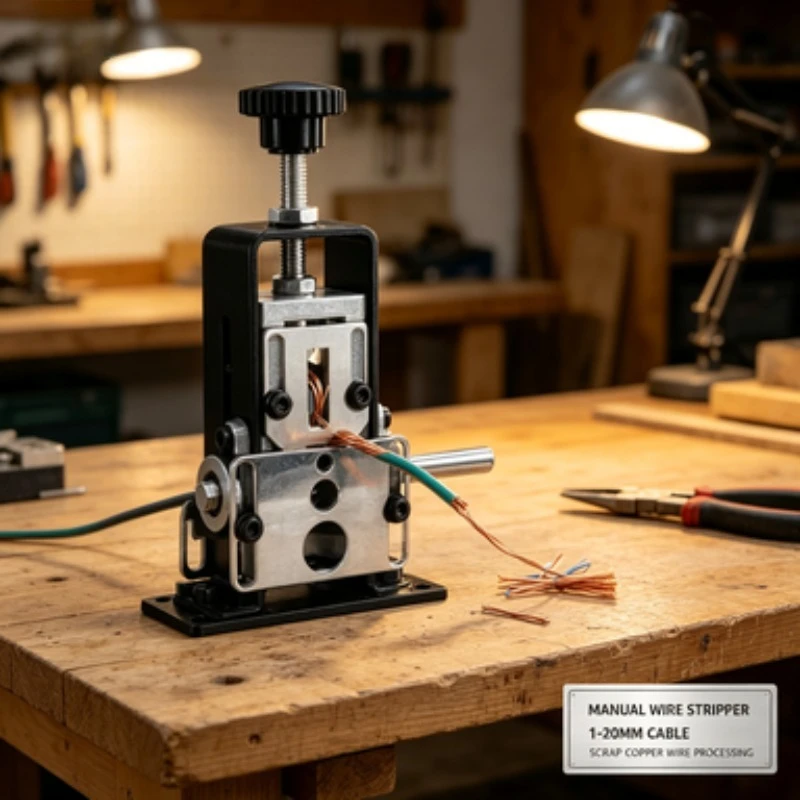 Manual Wire Stripping Machine Hand Crank Cable Peeler Scrap Copper Wire Stripper for Electric Drill