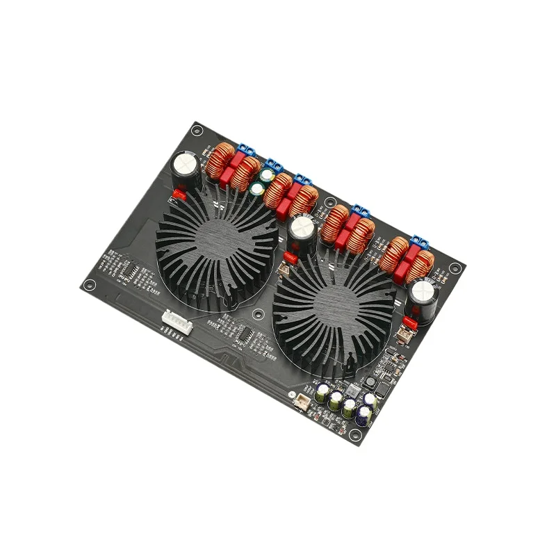 TPA3255 Four-channel Digital Class D High-power Amplifier Board 300W*4 (Luxury Radiator Model) Amplifier