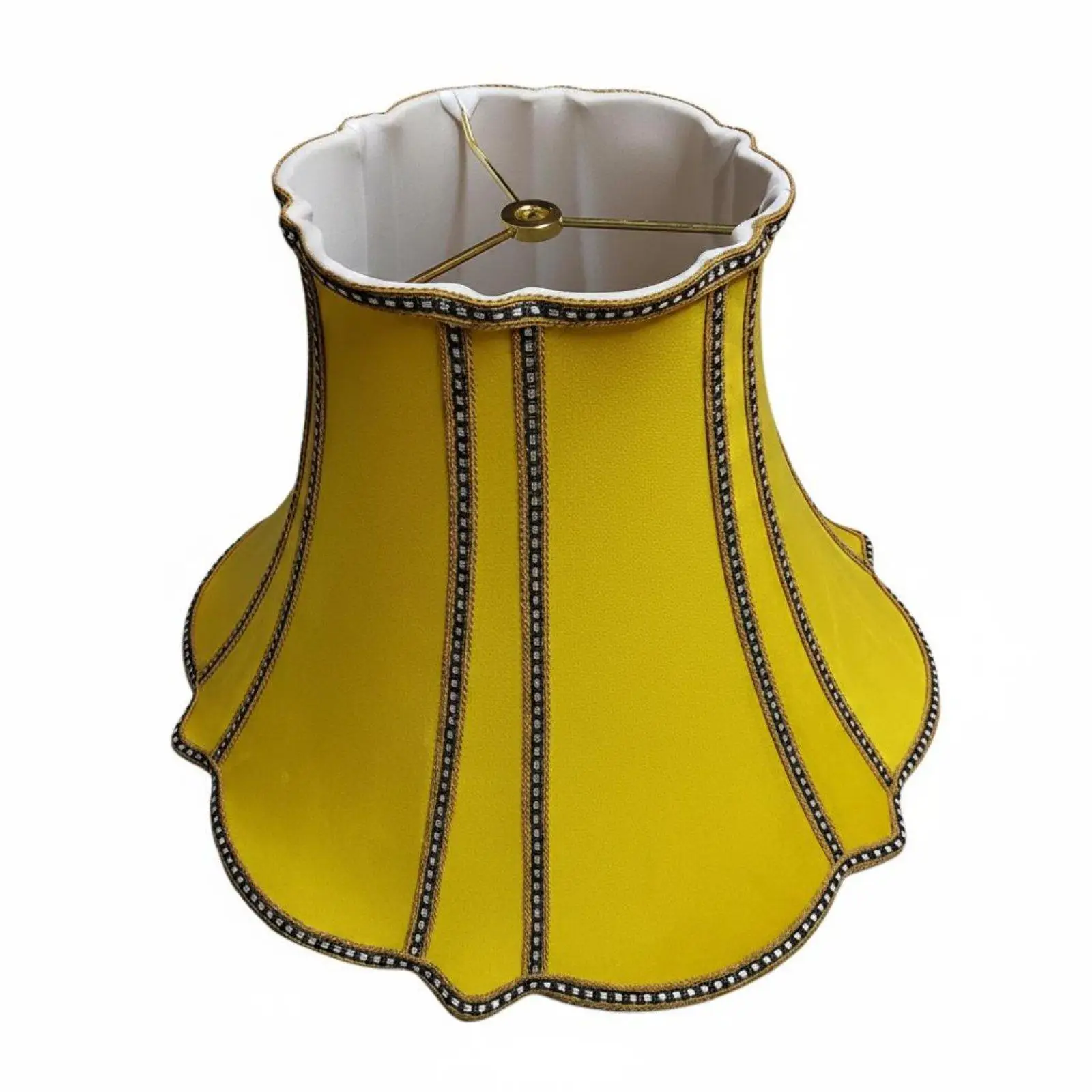 Decorative Velvet Lamp Shade Unique Silhouette Light Diffuser Lampshade for Bedroom Table Lamp Home Decor