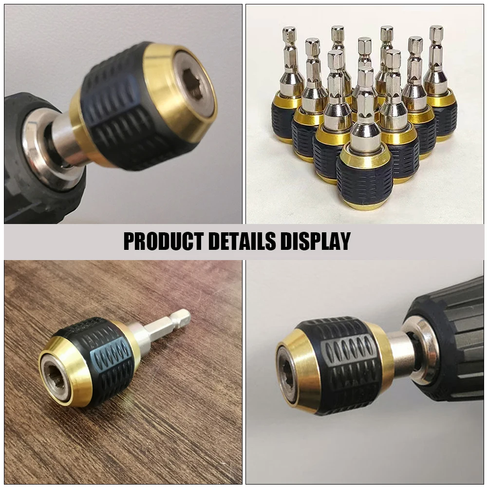 

Connector Threaded Drill Bit Adapter Socket Electric Adapters Cordless