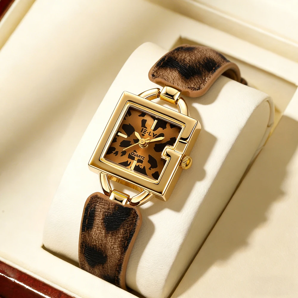 1PC new ladies' elegant quartz watch, perfect for daily wear, with a light luxury texture