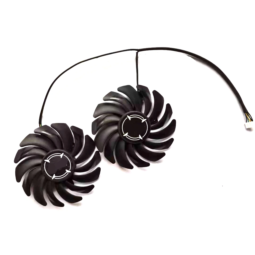 Nova PLD09210S12HH 85mm 2 pçs/lote 4pin RX580 P106-100 Mineração ventilador para MSI RX470 RX480 RX570 RX580 ARMADURA fã placa gráfica