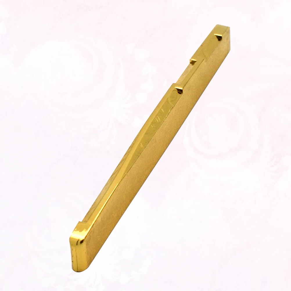 

Guitar Clarity Brass Saddle Ballad Sound Enhancement Folk Bridge Saddles Parts