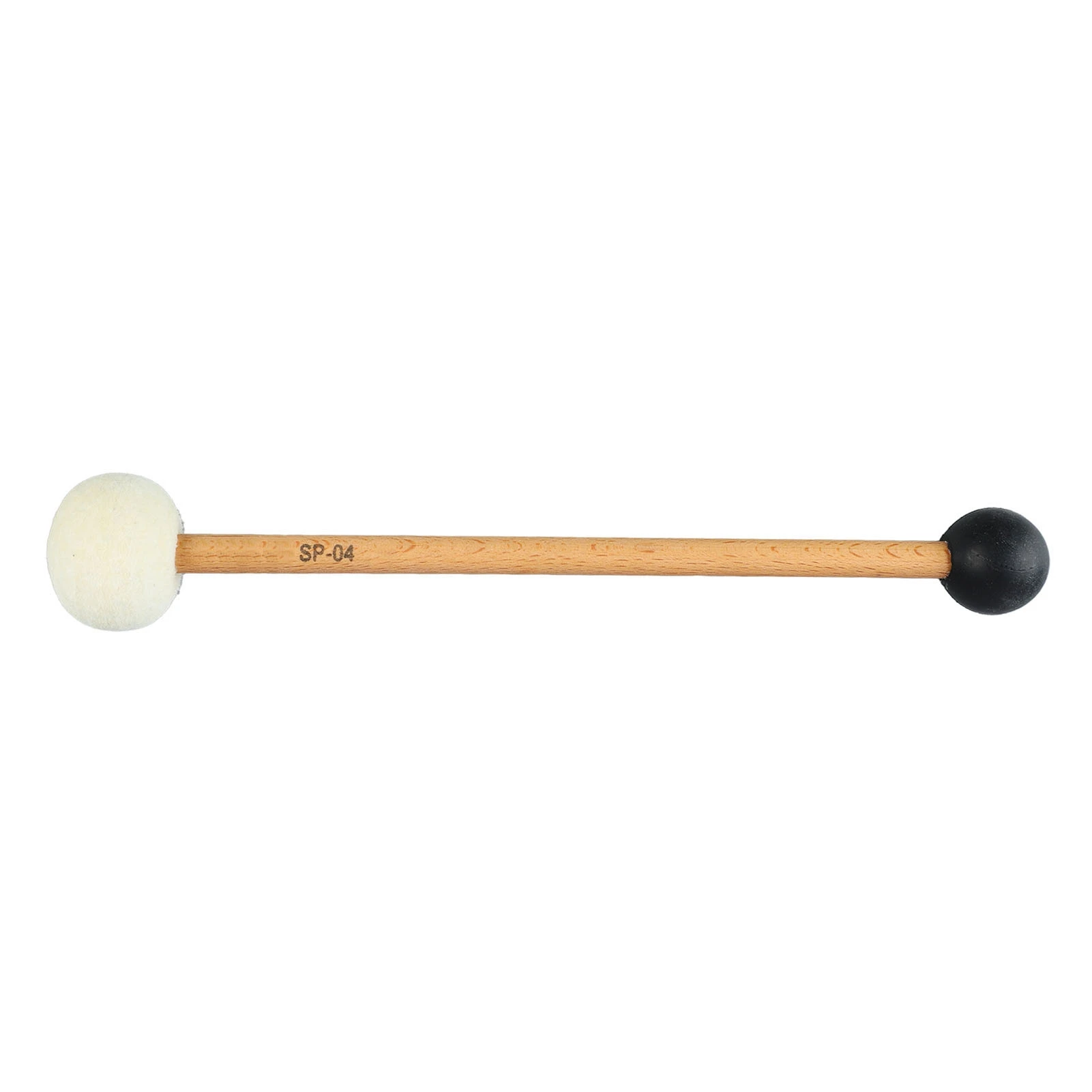 Drum Mallet Antislip Bass Drum Percussion Stick Hammer Wooden Musical Drumstick with Soft Felt