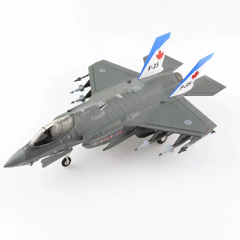 Diecast 1:72 Scale F-35A Canadian Air Force Alloy Finished Simulation Model Static Decoration Souvenir Gifts For Adult