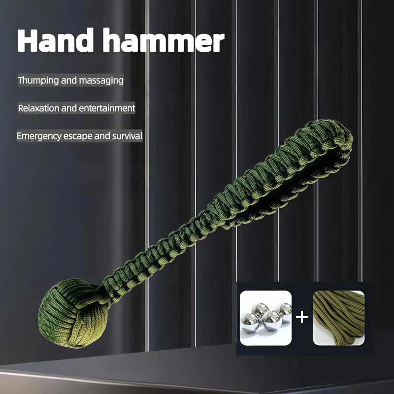 Ultra Heavy Duty Self Defense Bracelet with Window Breaker Survival Tool 5CM Stainless Steel Car Escape Emergency Rescue Set