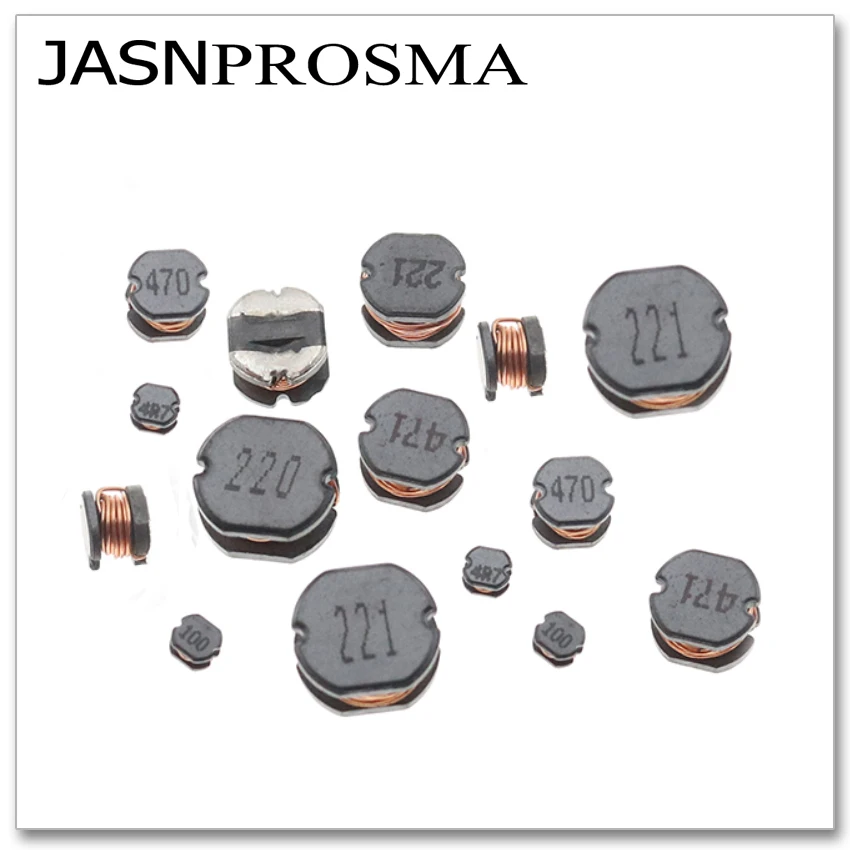 JASNPROSMA SMD Силовой индуктор CD54 500 шт. 1500 шт. 1UH 1,5UH 2,2UH 3,3UH 4,7UH 6,8UH 1R0 1R5 2R2 3R3 4R7 6R8 5,2*5,8*4,8 мм