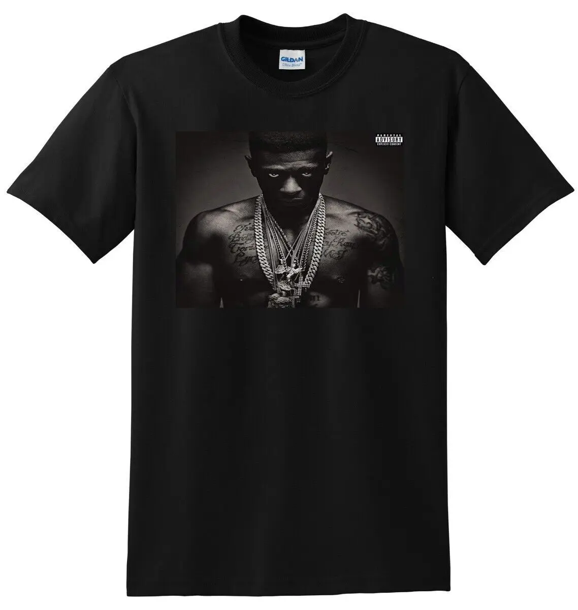 LIL BOOSIE T SHIRT touch down 2 cause hell SMALL MEDIUM LARGE or XL