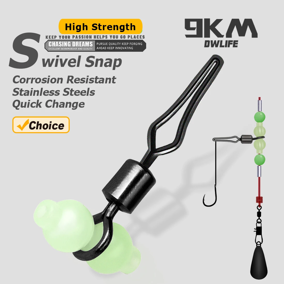 3-Way Fishing Swive… - image