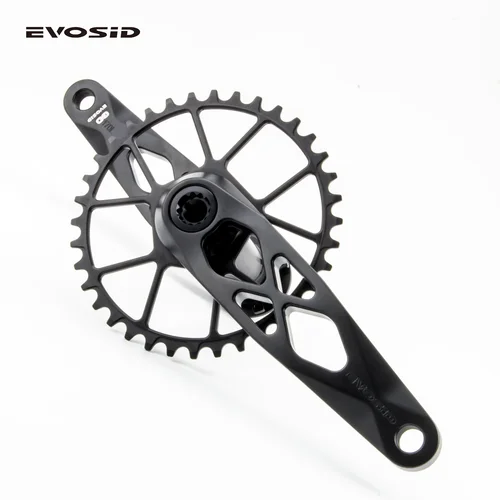 Imagen 2 del producto EVOSID-manivela ultraligera para bicicleta de montaña, eje DUB de 165mm, 29mm, 170mm, instalación recta de 3 clavos para Enduro AM