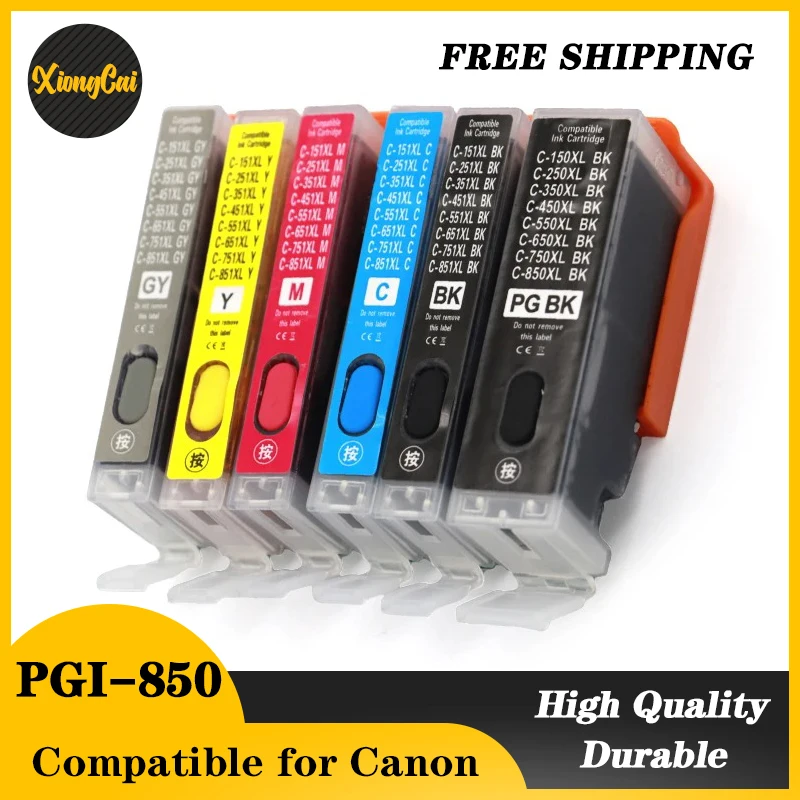 NEW PGI-150/PGI250/PGI-350/PGI-450/PGI-550/PGI-650/PGI-750/PGI-850 Universal fill ink cartridges For Canon MG5400 6460 7160 7560