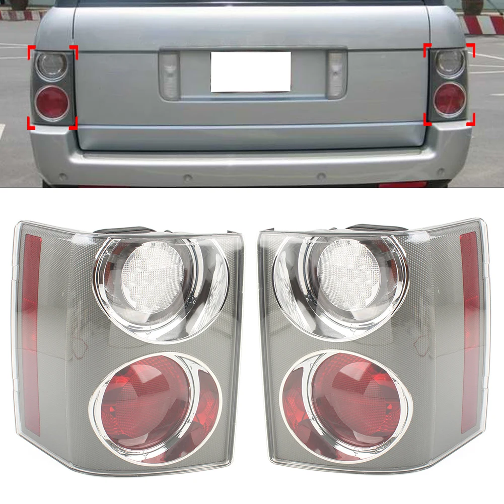 Car Red+White Lens Rear Lamp Tail Light For Land Rover Range Rover 2002-2009 XFB500272LPO XFB500262LPO