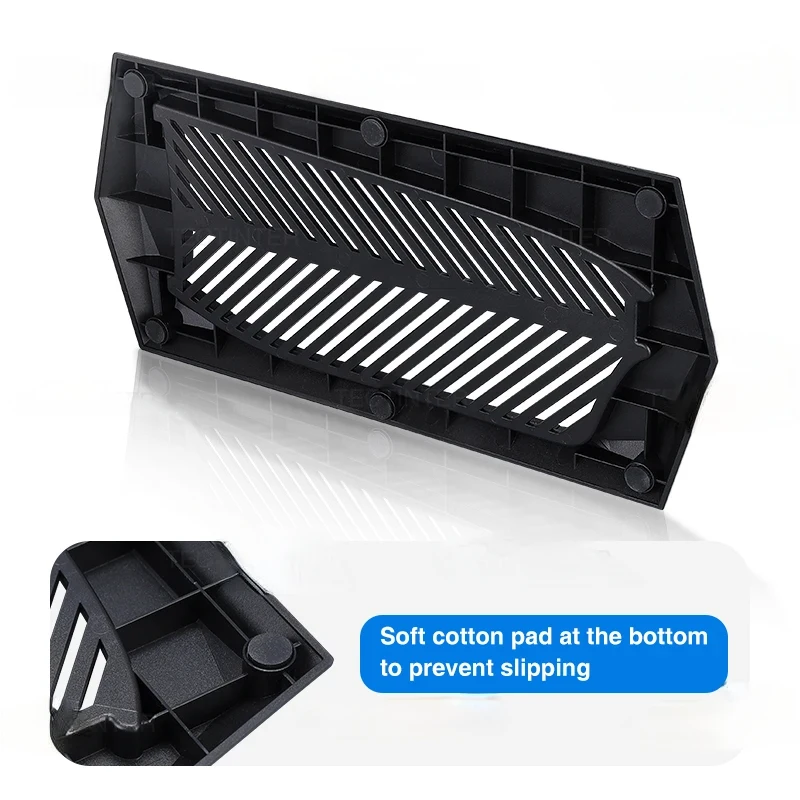 Vertical Stand Base Holder For Playstation 5 Slim Console with Built-in Cooling Vents and Non-Slip Feet For PS5 Slim Accessories view 5