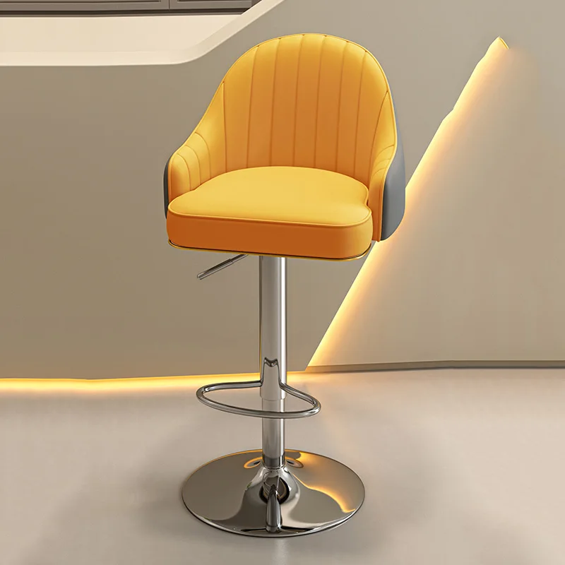 

Bedroom Minimalist Bar Stools Comfortable Gaming Adjustable Swivel Bar Chairs Relaxing Restaurant Bancos De Bar Home Furniture