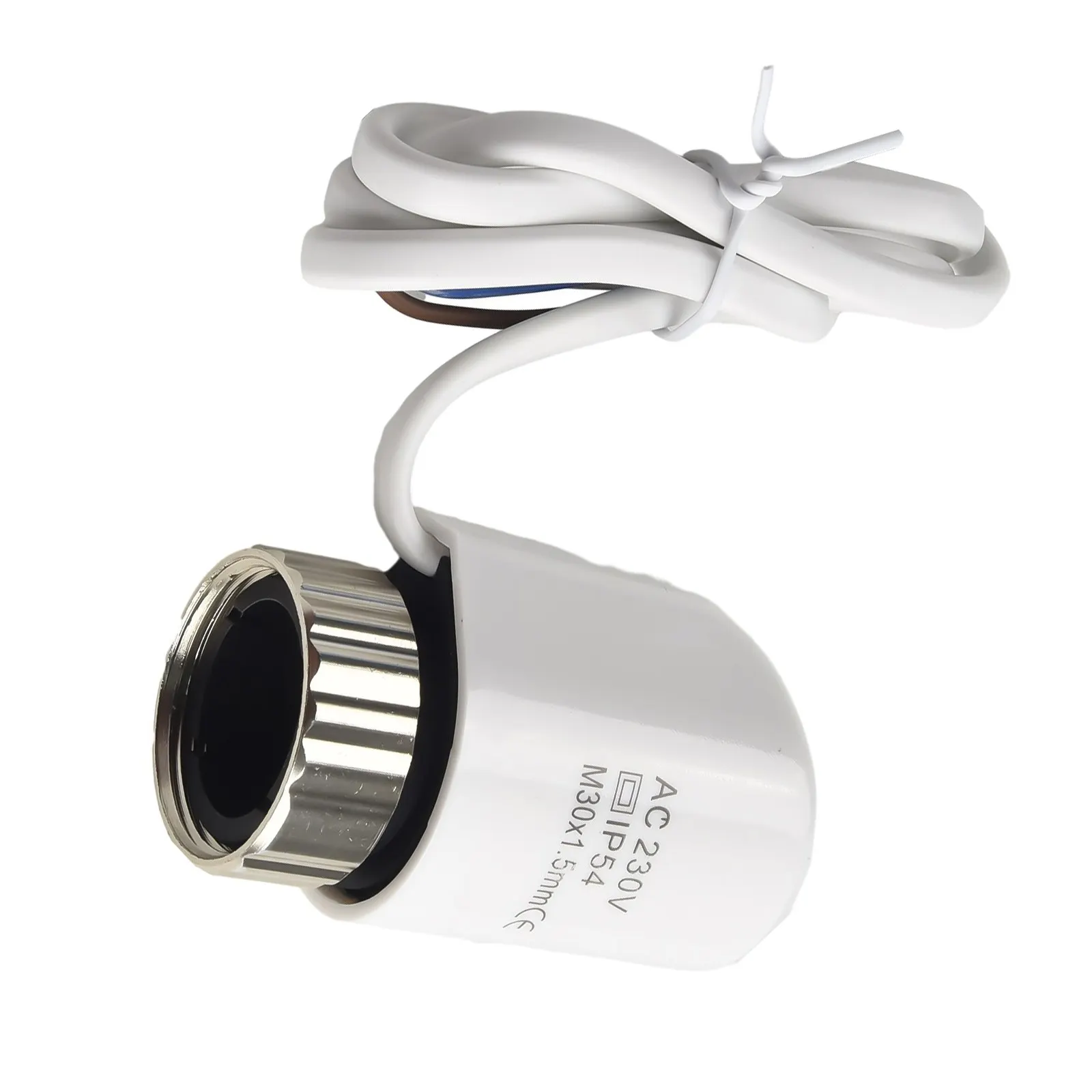Actuadores térmicos eléctricos AC230V M30 * 1,5mm para válvula de radiador de calefacción de suelo distribuidor de agua actuadores eléctricos de