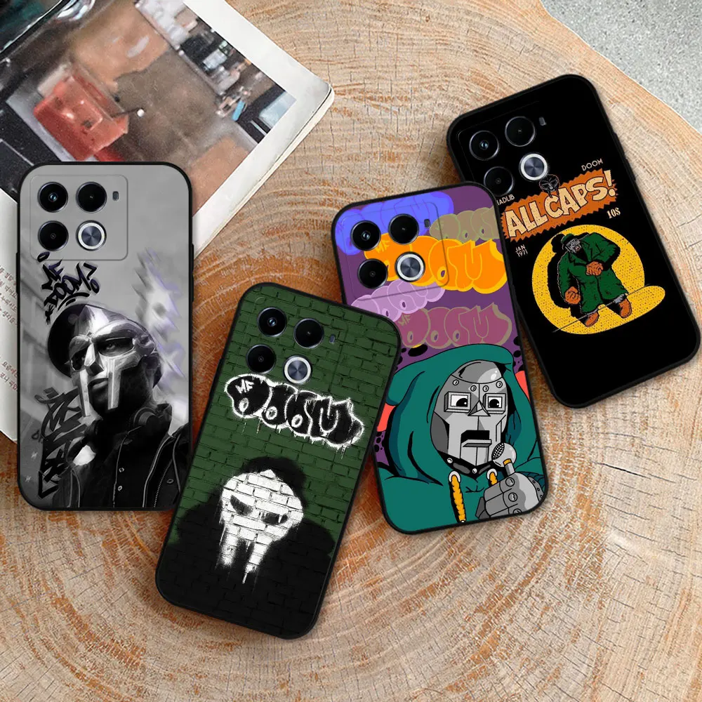 MF DOOM Rapper Phone Case For Infinix Note 40 30 VIP 12 12G96 11 10 Pro 8 8I 7 Tecno Spark Pop 7 6 5 Lite Air Nfc 5G Cover Cqoue