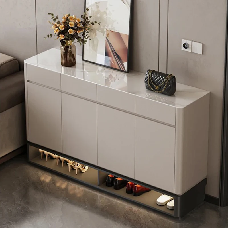 

Professional Vintage Shoe Rack Modern Luxury Space Saving Cheap Shoe Rack Multifunction Storage Gabinete Living Room Decoration