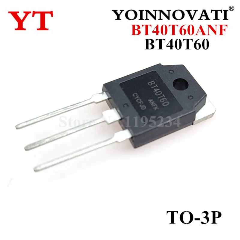 5PCS BT40T60 BT40T60ANF TO-3P 600V 40A IC