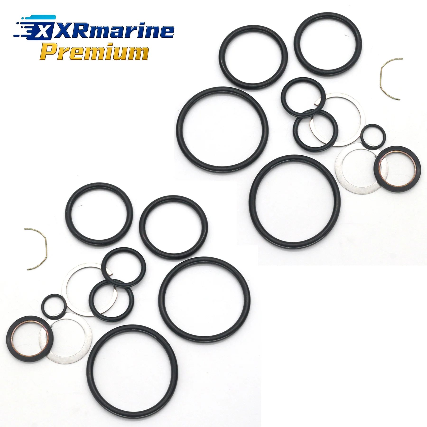 2 Set Trim Cylinder Seal Kit 87400A2 Fits for MerCruiser Alpha One Gen 1 2 Bravo 1 2 3 R MR Sterndrive Engine Sierra 18-2649