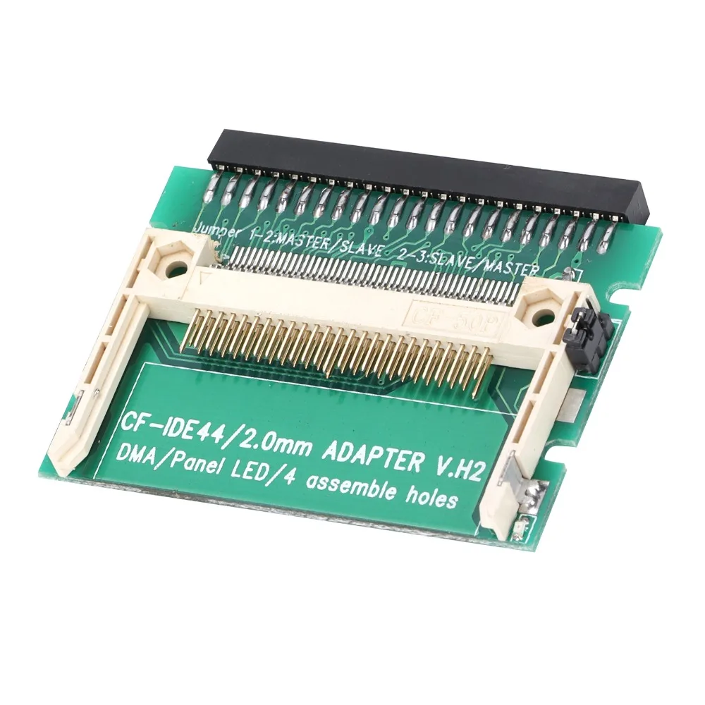 Portable 44pin CF to IDE Adapter Durable Convenient Compact Flash Adapter Sturdy Easy Wearproof CF Card Adapter Laptop Upgrade