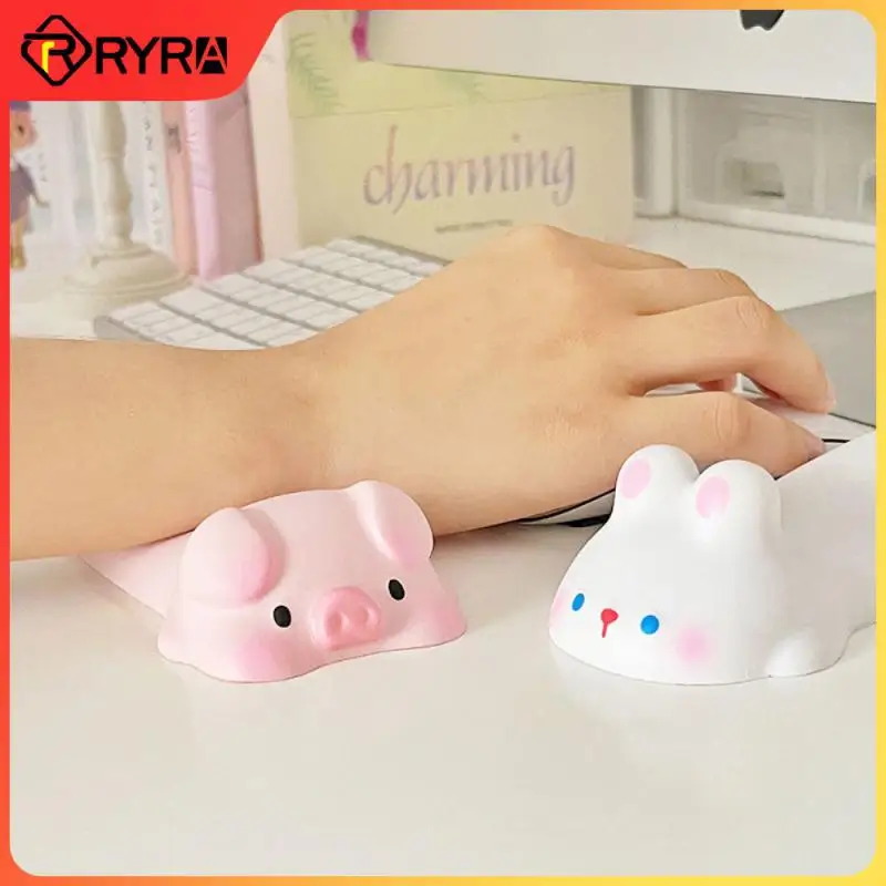 Quality Comfort Gel Computer Mouse Hand Wrist Rests Support Cushion Mouse Pad Foam Sponge Cute Cartoon Animal Soft Wrist Pad