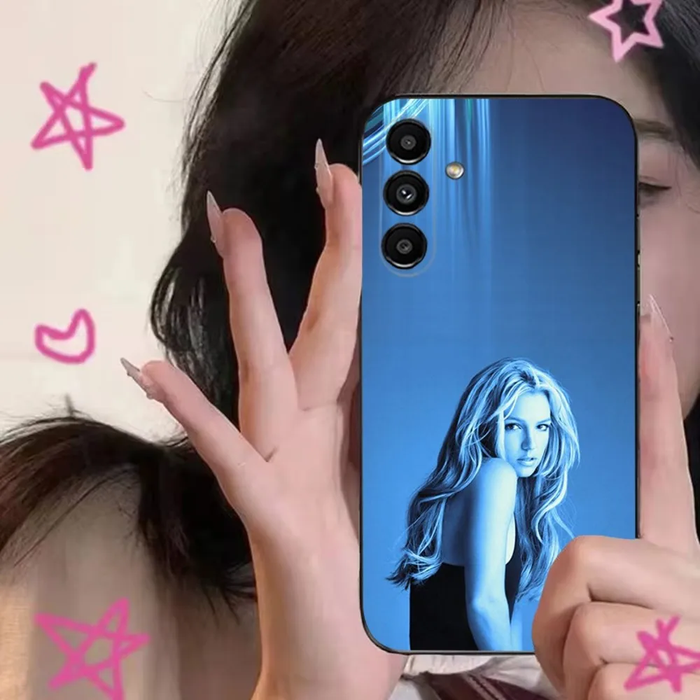 Singer B- Britney Spears  Phone Case For Samsung S24,S21,S22,S23,S30,Ultra,S20,Plus,Fe,Lite,Note,10,9,5G Black Soft Cover