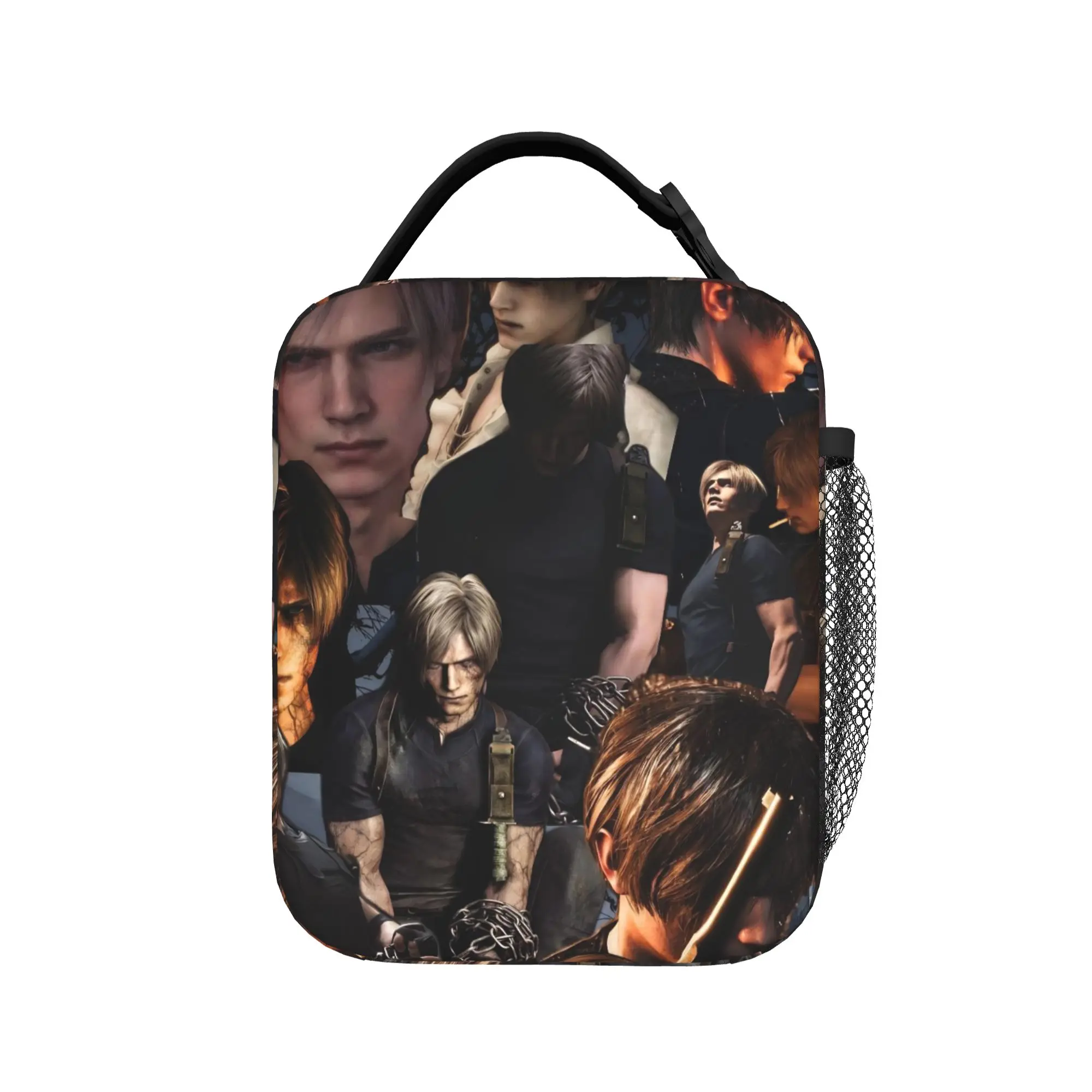 Leon Kennedys Funny Meme Thermal Insulated Lunch Bags for Picnic  Reusable Food Bag Container Thermal Cooler Lunch Box
