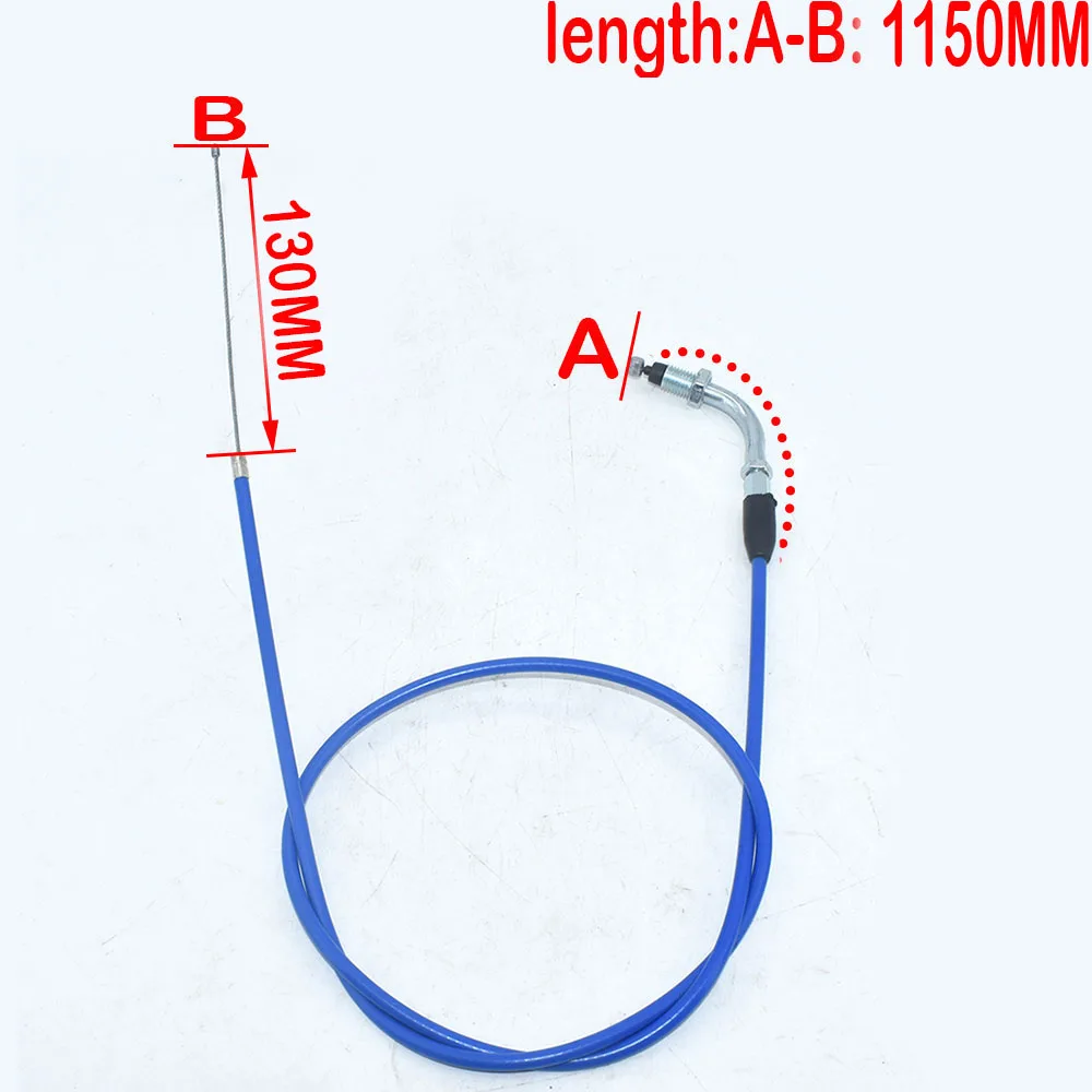 Motorcycle Throttle Cable 950MM 1080MM 1200MM Straight Connection For Dirt Pit Bike Motocross XR50 CRF50 CRF70 KLX 110 125