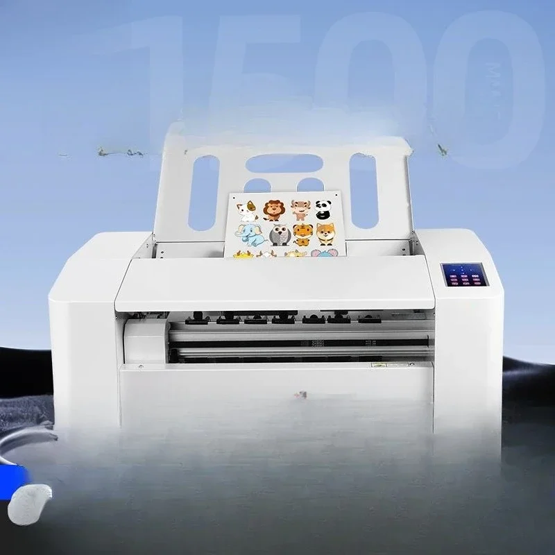 Great Prod.GS350 Servo Digital Die Cutting Machine Automatic Engraving Machine Self-adhesive Cutting Machine Edge Patrol Label S