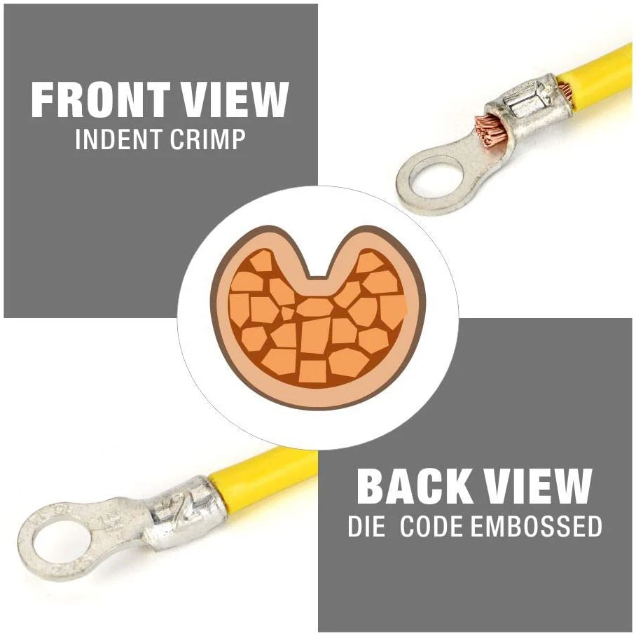 Imagem -04 - Iwiss-ferramenta de Crimpagem Não Isolada Mini Alicate de Mão Butt Spice Open Plug Connectors Awg1610 Terminais Não Isolados