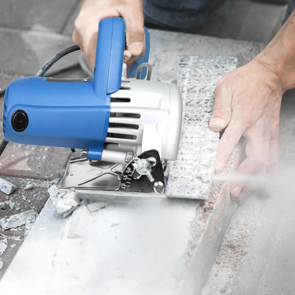 1200W大理石カッター、セラミックタイル切断機、タイルソー、電動タイル＆石材ソー、セラミックタイルや木材の切断調整可能