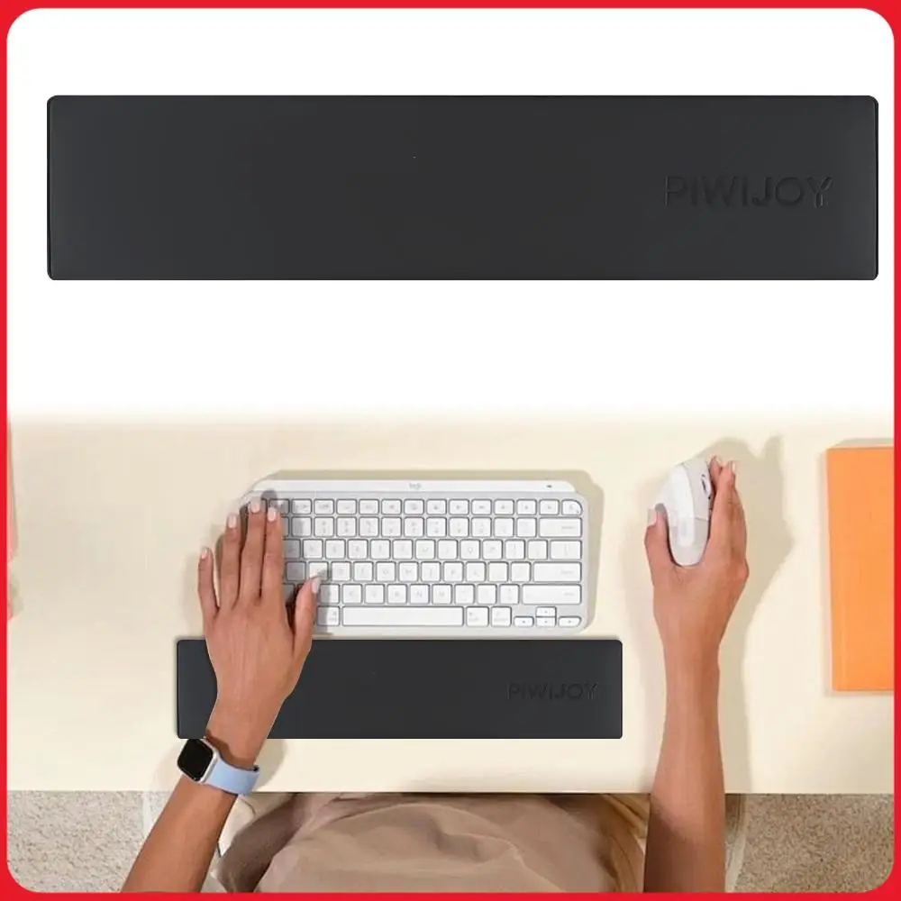

Keyboard Wrist Rest Pad Multi-Purpose Gaming Keyboard Wrist Pad PU Leather Keyboard Palm Rest for 81-Key Standard Keyboard