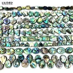 5pc/bag Wholesale Natural Abalone Shell Beads Various Shapes Shell Bead Jewelry Making DIY Bracelet Necklace Jewelry Accessories