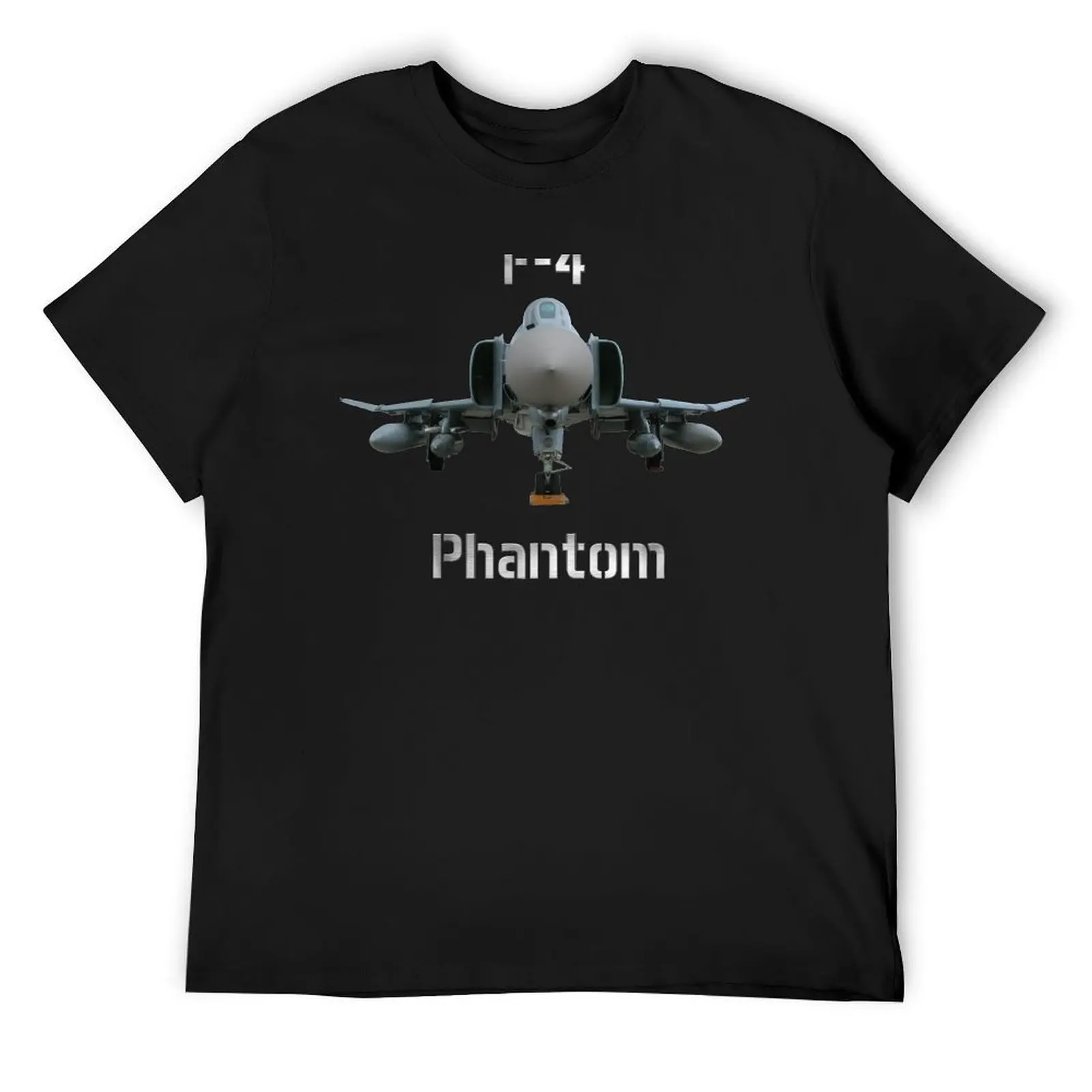 

F-4 Phantom fighter, jet, interceptor T-Shirt summer tops cotton graphic tees cotton man t-shirts plain white t shirts men