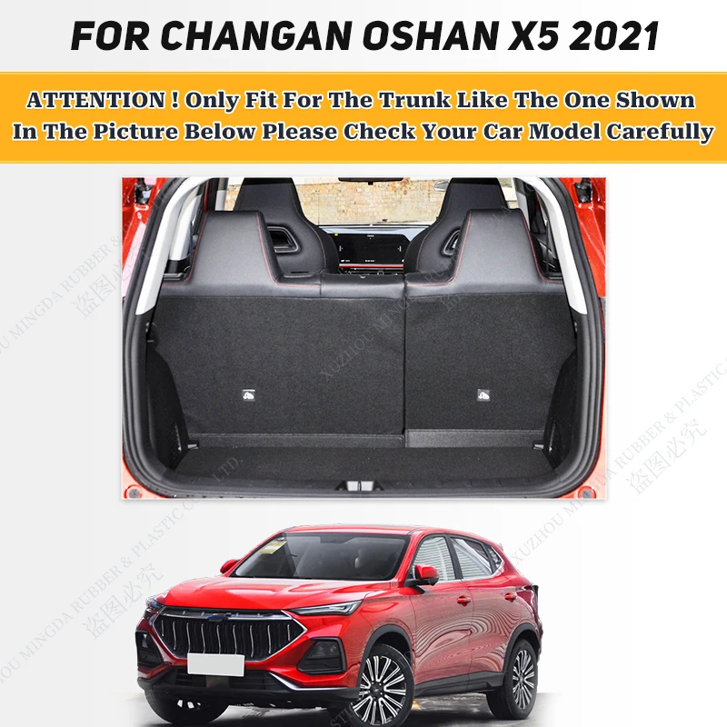 Car Trunk Mat For Changan OSHAN X5 2021 Custom Car Accessories Auto Interior Decoration