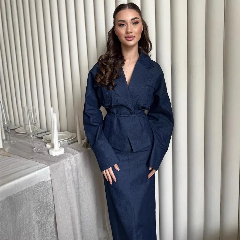 Wiosna Lato Europejsko-Amerykańska Transgraniczna Odzież Damska Elegancka Moda Temperament Długa Sukienka Odświeżająca Wspierająca Fan Dres