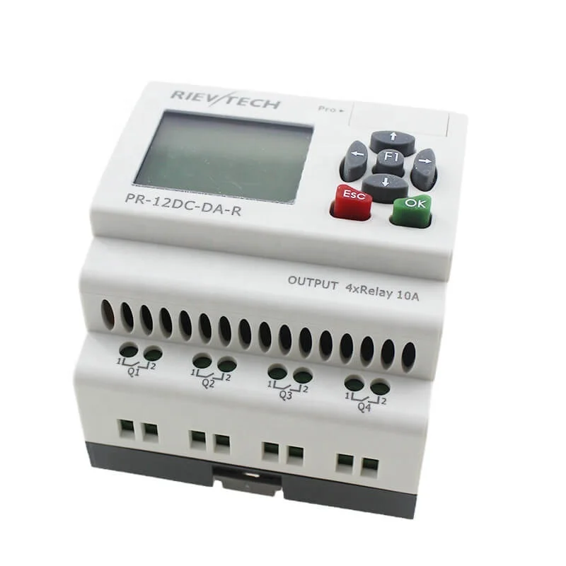 Hot Sales Rievtech Mirco  PLC  PR-12DC-DA-R Programmable Logic Controller