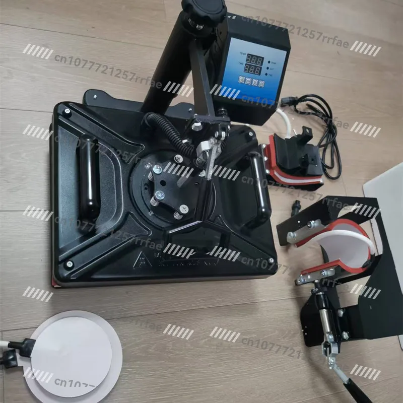 220V Heat Transfer Machine, Multi-functional Five-in-one Heat Press, Digital Transfer Heat Sublimation Machine,