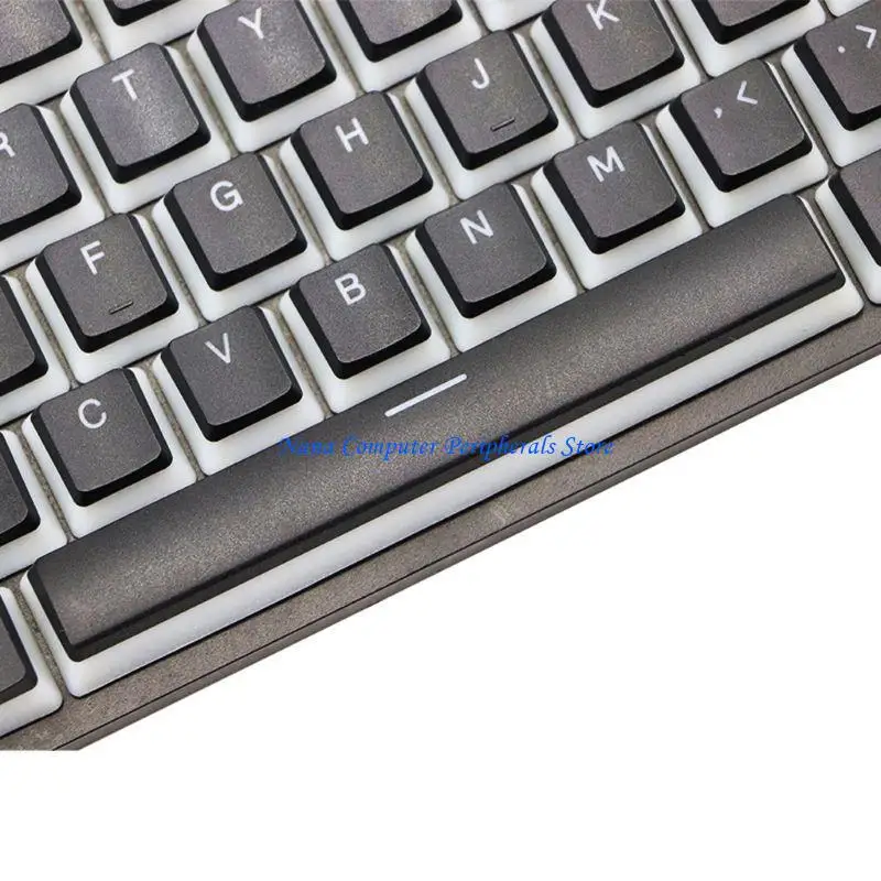 

F68C RGB 143 Keycaps ANSI Layout PBT Double Skin Milk Shot Backlit Keycap For Corsair K70 K65 Mechanical Keyboard