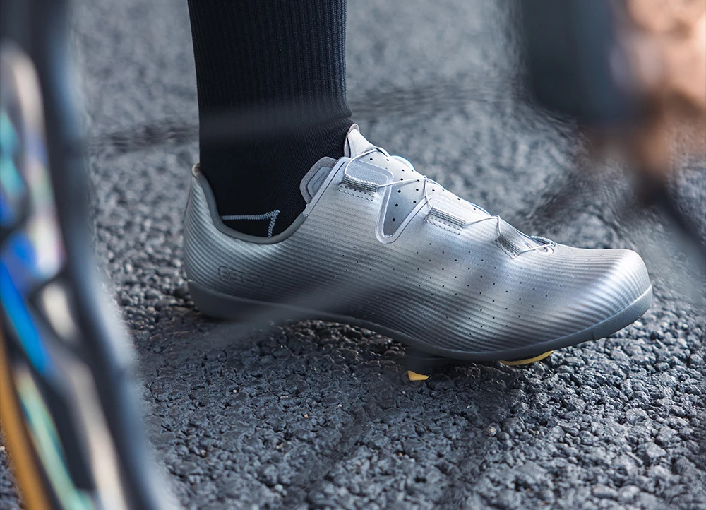 Santic Männer Radfahren Schuhe Carbon Faser Laufsohle Rennrad Schuhe Frauen Atmungsaktive ATOP Reel Knopf Schnürung System WZS24043 – Detail 8