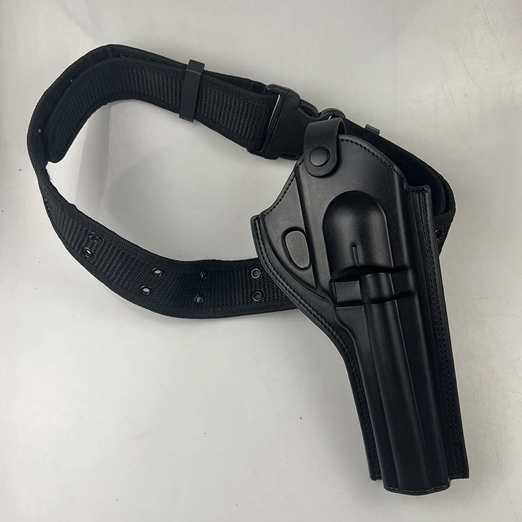 Extended Left-Handed Revolver Belt Holster Suitable for Colt Python 357 ZP5 M1873 Smith & Wesson M500 Long Outdoor Sports