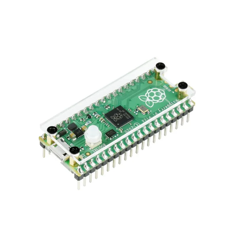 Funda protectora de acrílico transparente para Raspberry Pi Pico