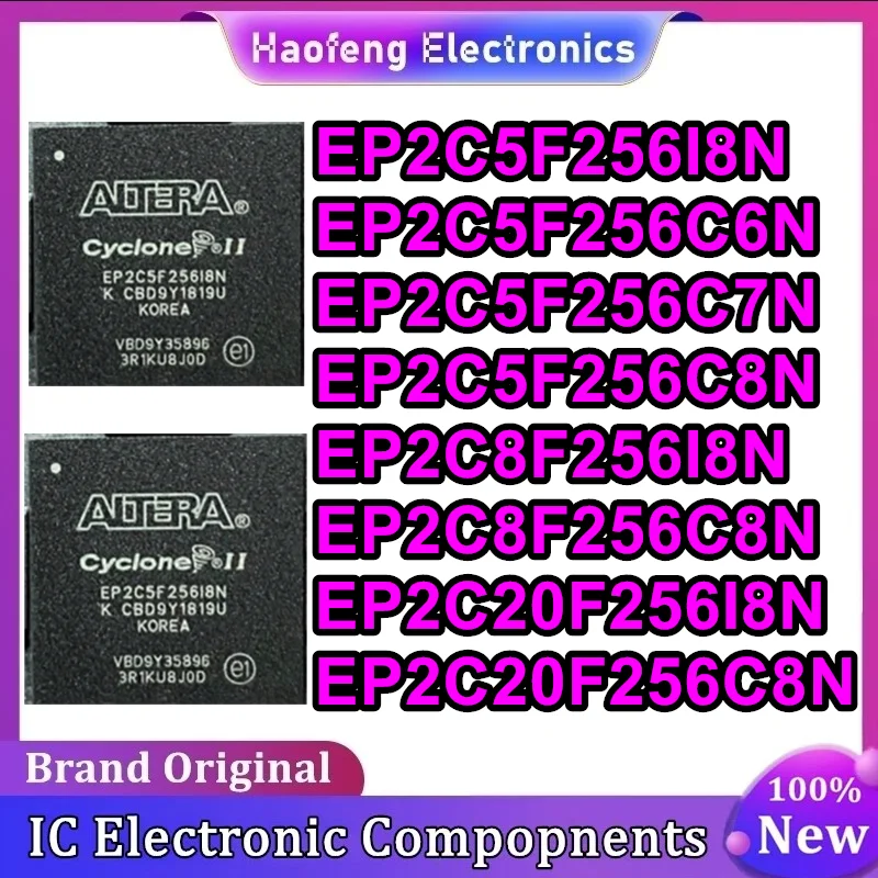 

EP2C5F256I8N EP2C5F256C6N EP2C5F256C7N EP2C5F256C8N EP2C8F256I8N EP2C8F256C8N EP2C20F256I8N EP2C20F256C8N Чип BGA IC в наличии