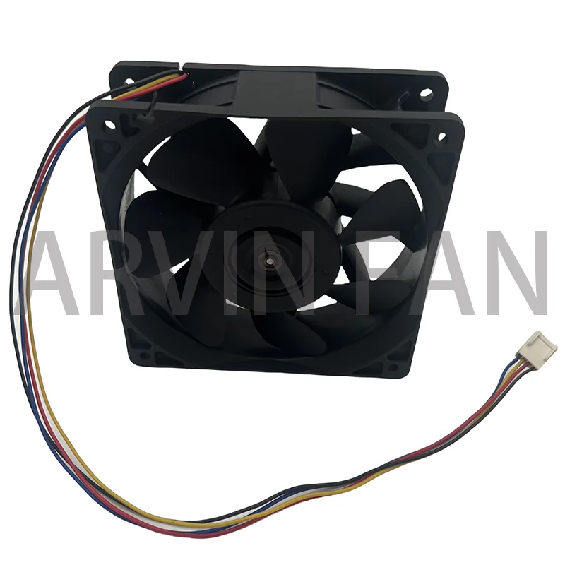 Imagem -04 - Linhas Chassi de Servidor Ventilador de Resfriamento de Grande Volume de ar Qfr1212ghe 12cm 12038 120x120x38 mm 12v 2.7a