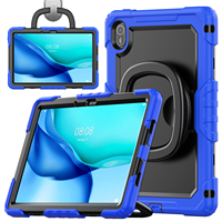 Kids Armor Tablet Cover for New XIAOMI Redmi Pad 2 SE 11 Inch 2025 8.7 4G 360 Rotatable Rugged Shockproof Silicon PC Stand Case