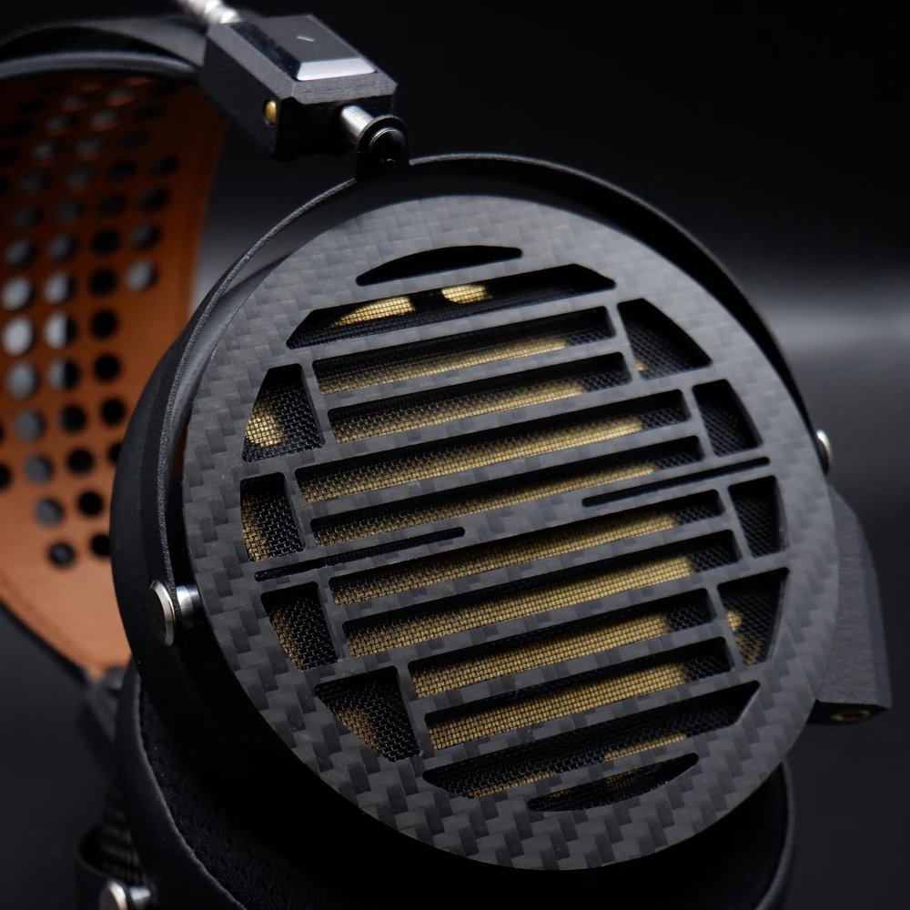 【Nan】NAN-7 Gold Flat Diaphragm Headphones nan7 High Sensitivity Fever Headphones