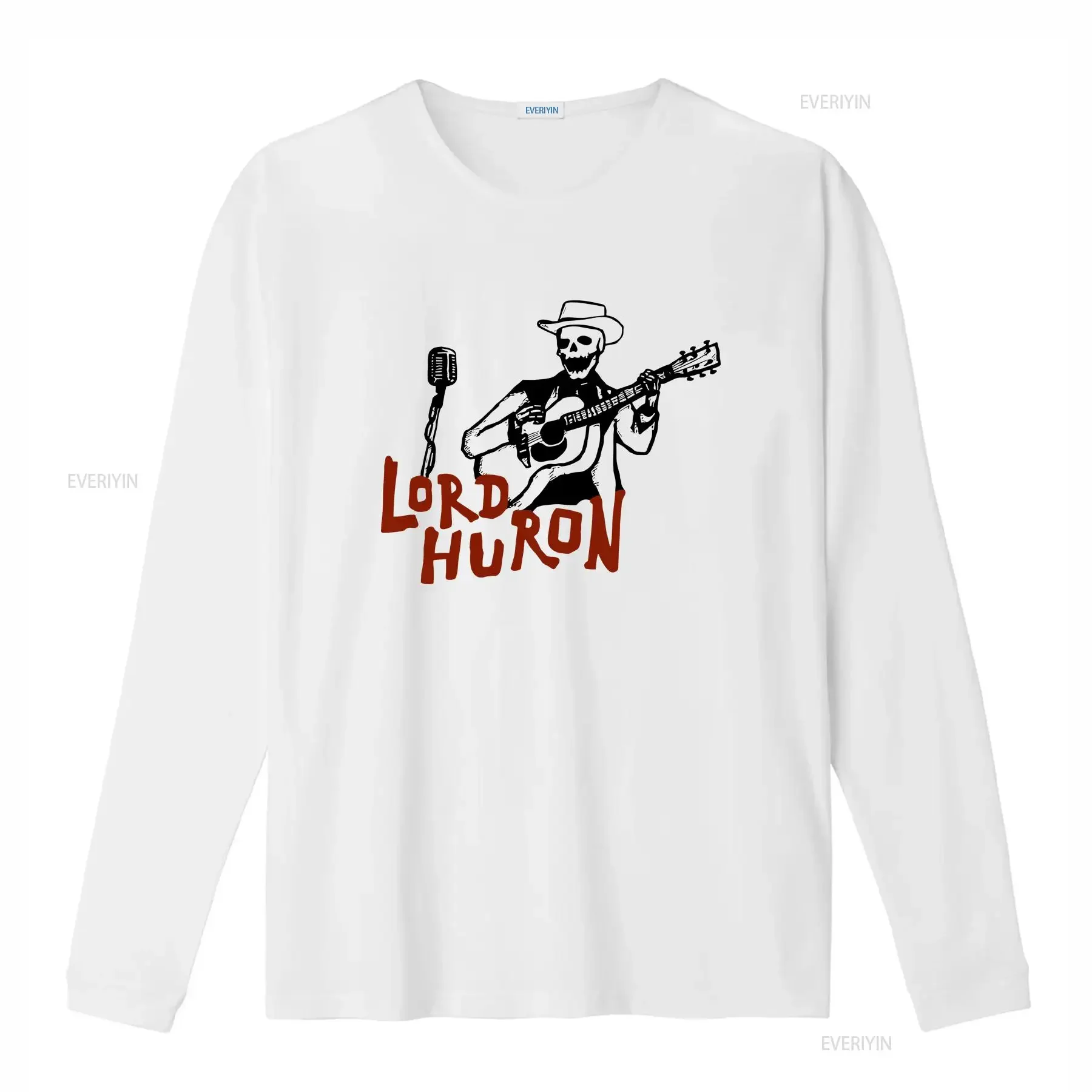 vintage lord huron T Shirt new long sleeves vintage Washed Unisex Stretched Breathable Comfortable Soft fashion