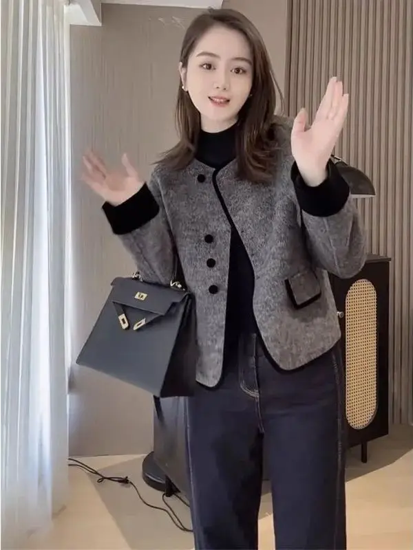 

Шикарный женский топ Ne с одной пуговицей, новинка 2025, весенне-осенний универсальный топ Faion Sensation Ele